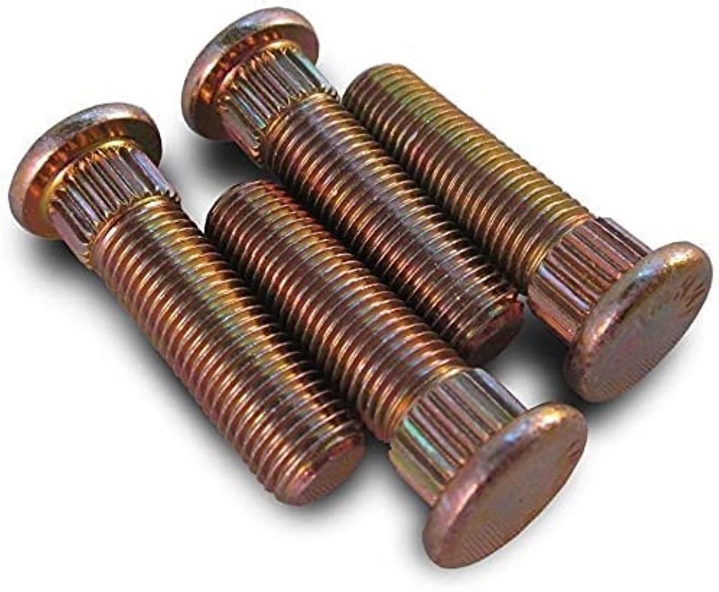 Muzzys Set of Four 7518378 Wheel Studs FITS 20052025 Polaris Sportsman Scrambler Trail Boss Blazer Hawkeye Ranger RZR LSV ACE 330 400 450 499 500 570 700 800 900 48V EV 3824 Thread x 15 Long